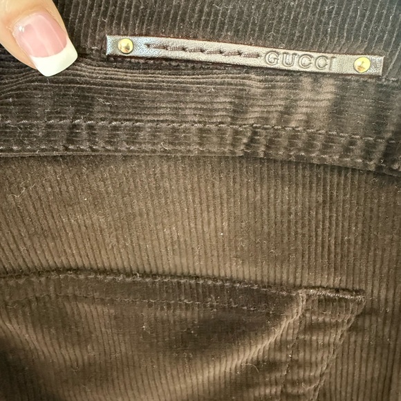 Gucci Brown Corduroy Pants - Picture 4 of 8